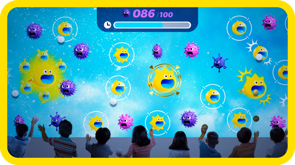 免疫応援ボールゲーム